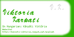 viktoria karpati business card